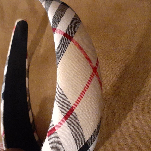 UNBRANDED HEADBAND NEW PLAID STRIPES CUSHIONED - Picture 5 of 5